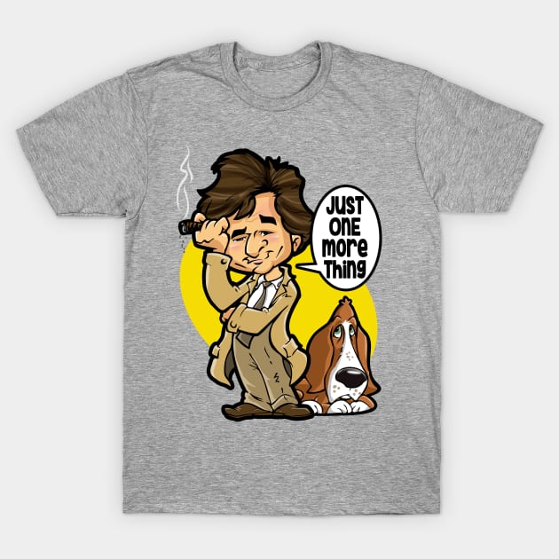 COLUMBO - Just One More Thing T-Shirt by ATOMIC PASSION